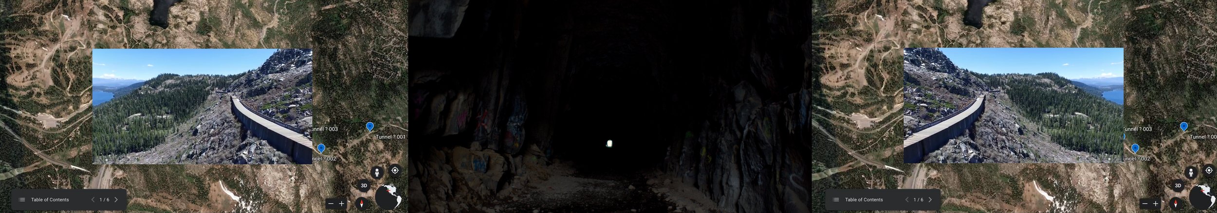 Donner pass tunnels